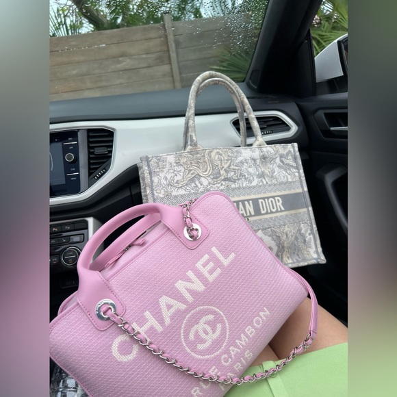 Chanel Deauville NM Bowling Bag Small - Picture 1 of 2